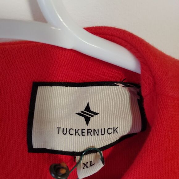 Tuckernuck Francoise Ponte Knit Mini Dress Red XL - Picture 3 of 10